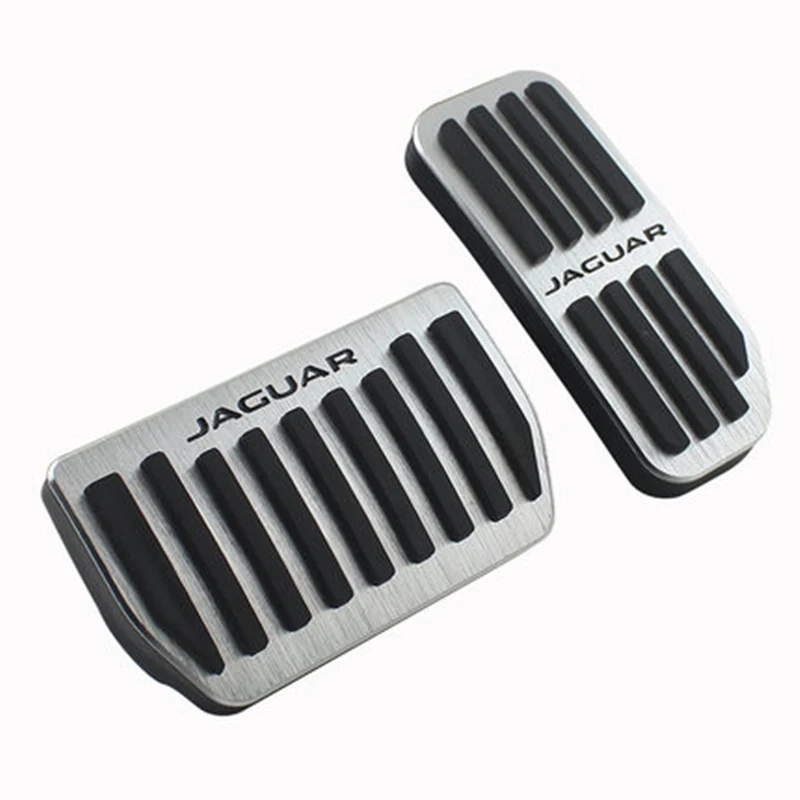 Skup Samochód ze stopu aluminium akcesoria pedał gazu pedał hamulca dla jaguar xe XF F PACE F tempie 2015 2016 2017 2018 gazu hamulca samochodowa podpórka pod nogę