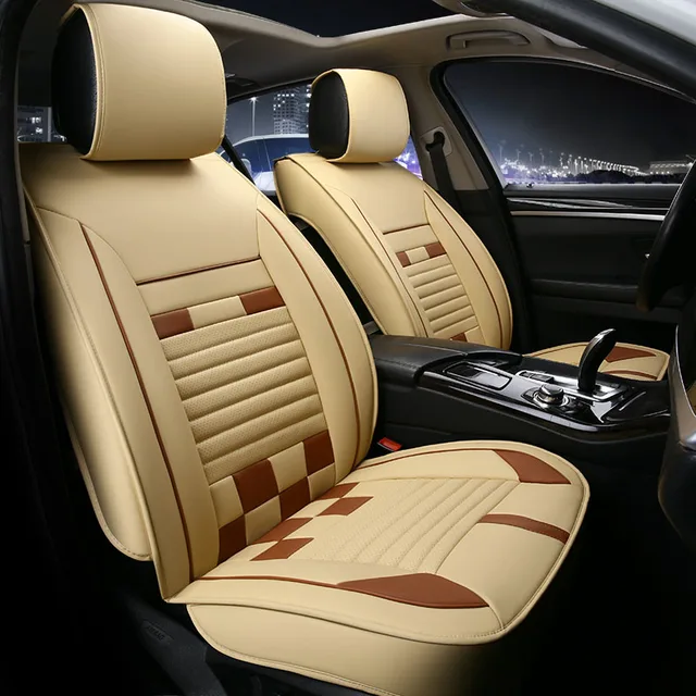 Universal car seat cover seats covers leather for BMW E63 E64 630Ci