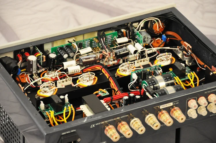 Новинка 2020 г. трубчатый Интегрированный усилитель MUZISHARE X7 Push pull Stereo KT88