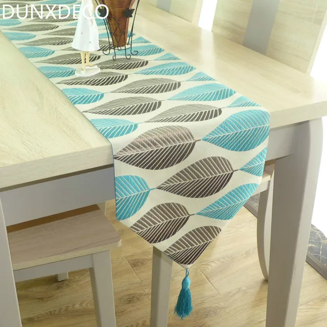 long table runners rectangular table dunxdeco table runner linen cotton leaf jacquard party long cover fabric modern nordic style home long table runners rectangular table dunxdeco table runner linen cotton leaf jacquard party long cover fabric modern nordic style home