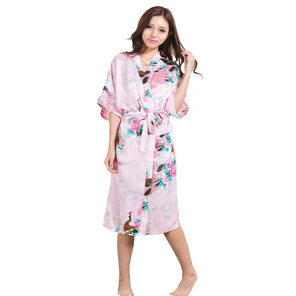 floral dressing gown womens