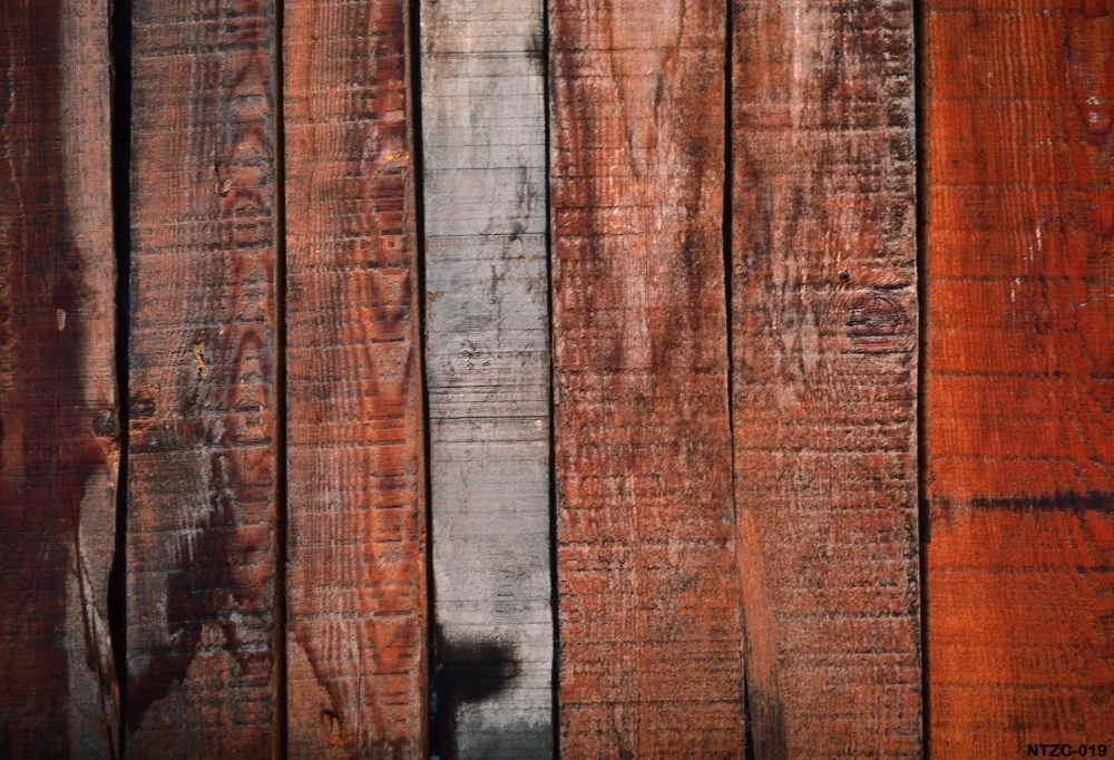 VinylBDS No Creases Photography Backdrops Vintage Wood Can Be Washed