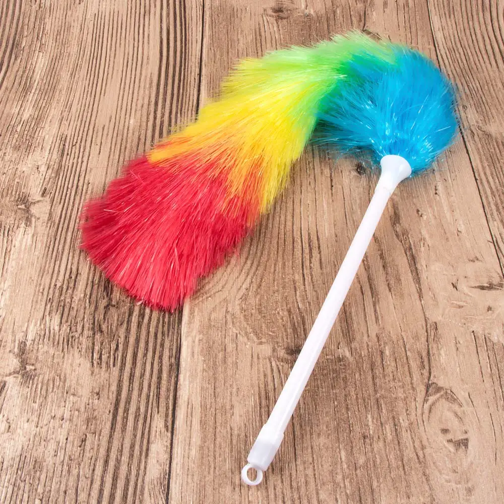 Multifunction Soft Magic Rainbow Color Feather Duster Hot Sale Anti