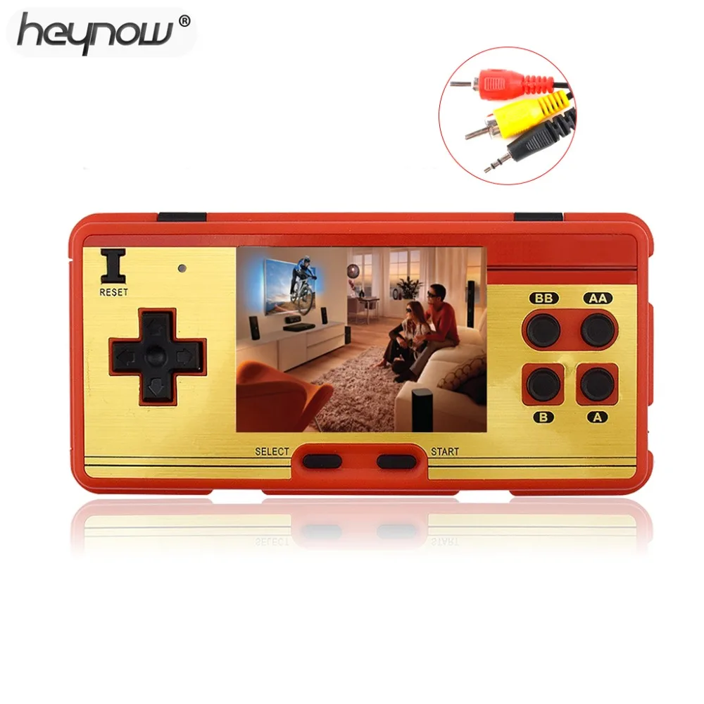 

Handheld Game Player 8 Bit Retro Video Game Console Built in 638 Classic Games Support AV Out Put Best Gift for kids