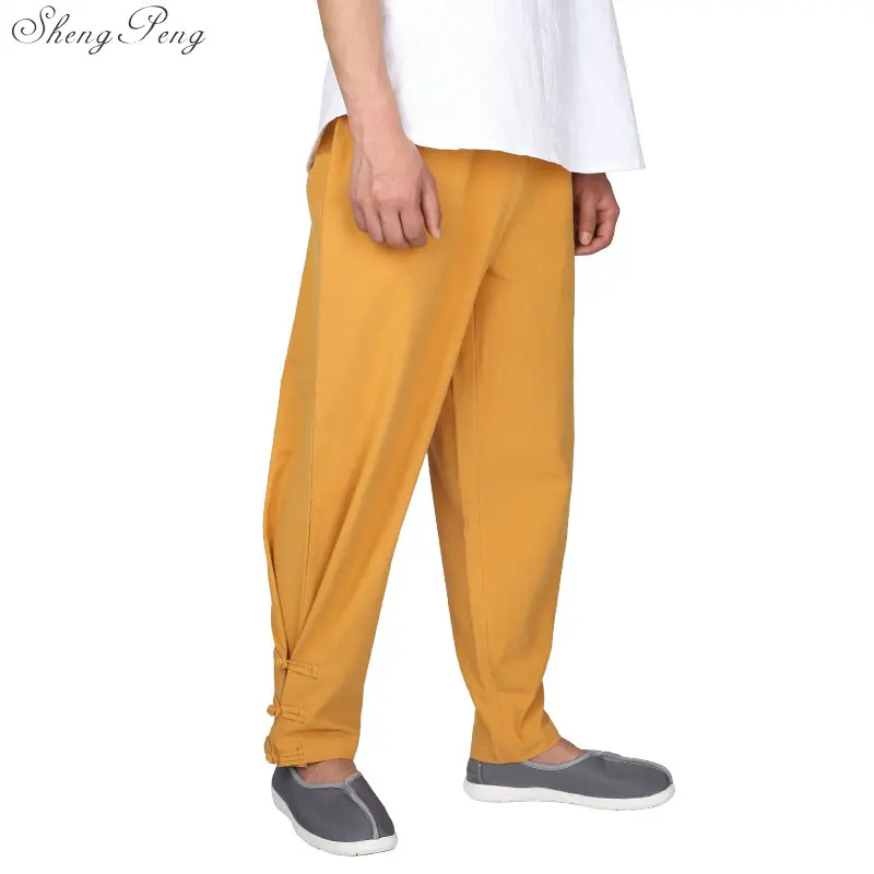Buddhist shaolin monk clothing kungfu pants shaolin monk costume