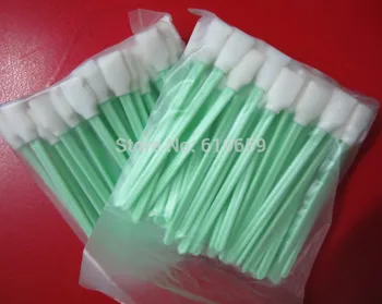 

Free Shipping - 200 pcs Solvent resistant Cleaning Swabs Foam tip Cleaning Swab Inkjet Printer