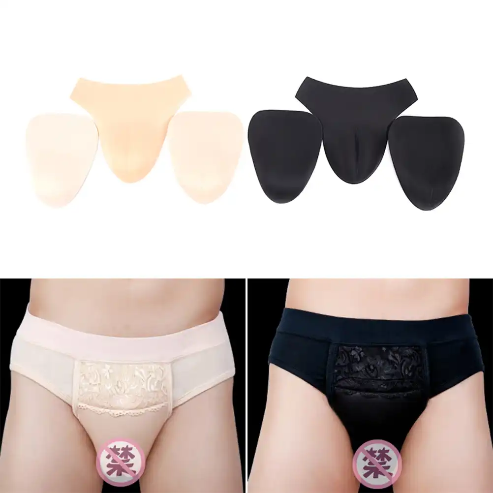 High Quality Camel Toe Underwear Tg False Vagina Panties Fake Vagina For Crossdresser Transgender Shemale Hide Jj Braces Supports Aliexpress