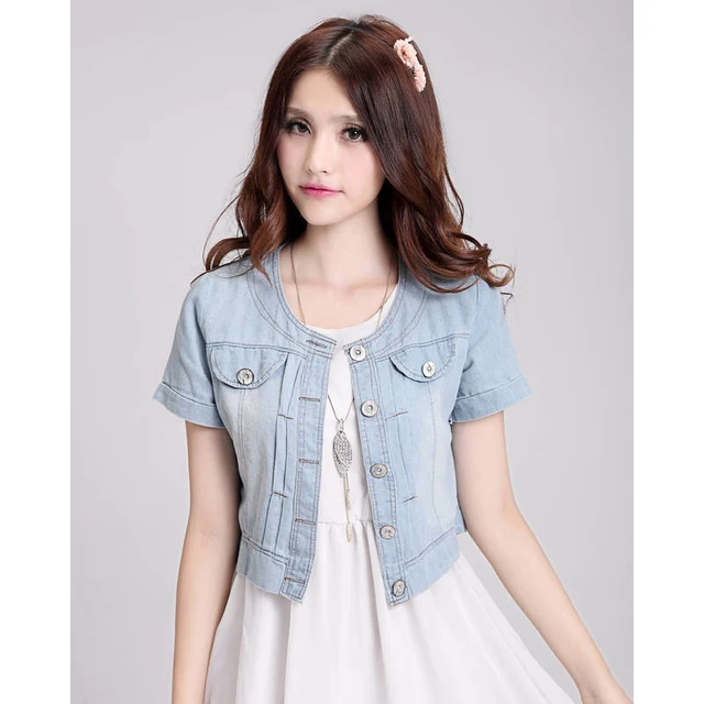 Buy Fashion Slim Summer Jackets For Ladies Short