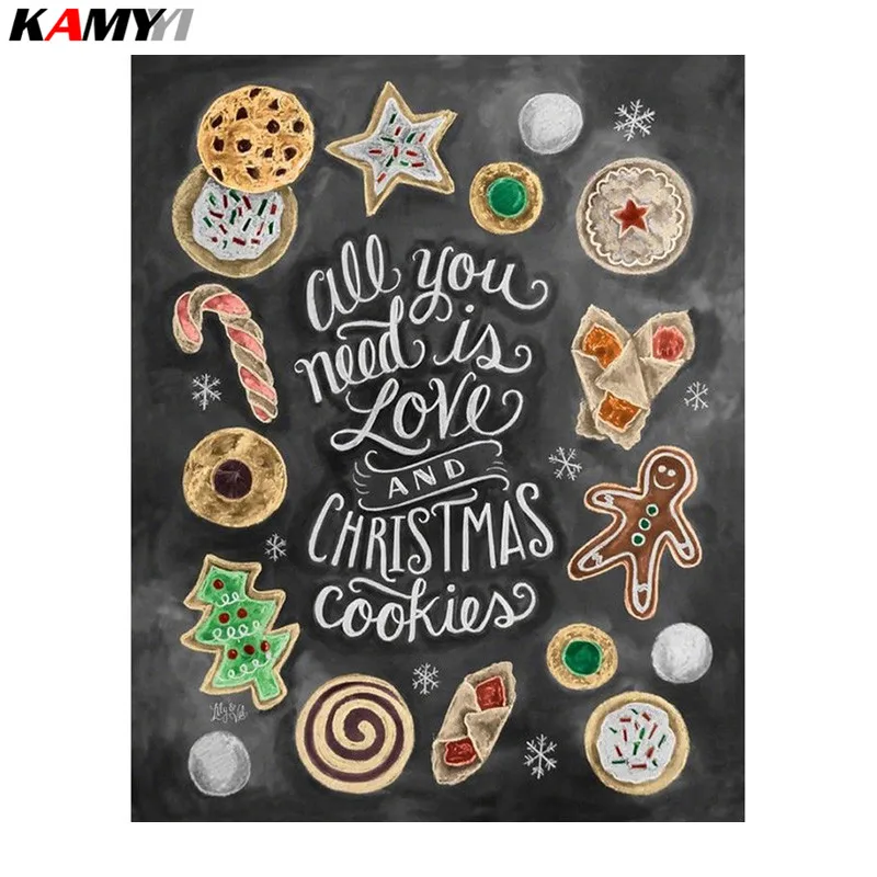 Black Background Letters Mosaic Drill Resin 5D Diy Diamond