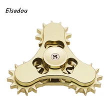 Elsadou Новинка года Непоседа игрушки собрать 4 руки Spinner Металлический Палец стресс spinner