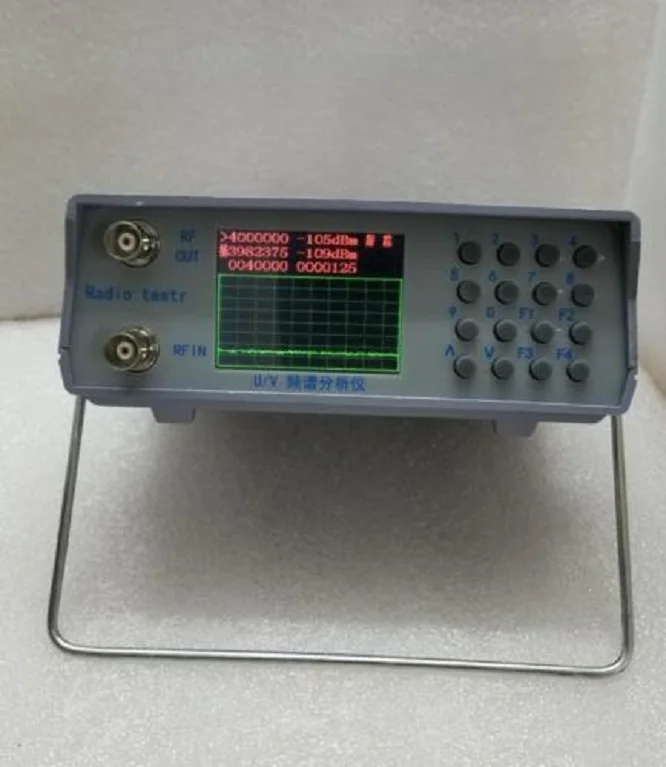 U/V UHF VHF Dual band spectrum analyzer BNC with