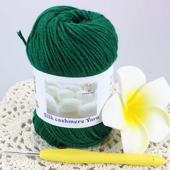 

Dropshipping Laine Merino Wool Silk Cashmere Knitting Thick Yarn Cotton Crochet Yarns For Hand Knitting Sale Baby Wool Thread