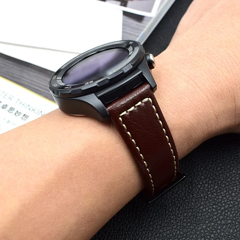 Ремешок из натуральной кожи для Samsung Galaxy Watch роскошный браслет Gear S3 Classic Froniter