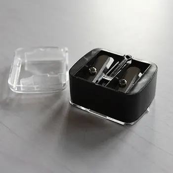 

Double Holes Cosmetic Sharpener Useful Pencil Sharpener For Cosmetic Brush/Eyeliner Pencil/Makeup Pencil