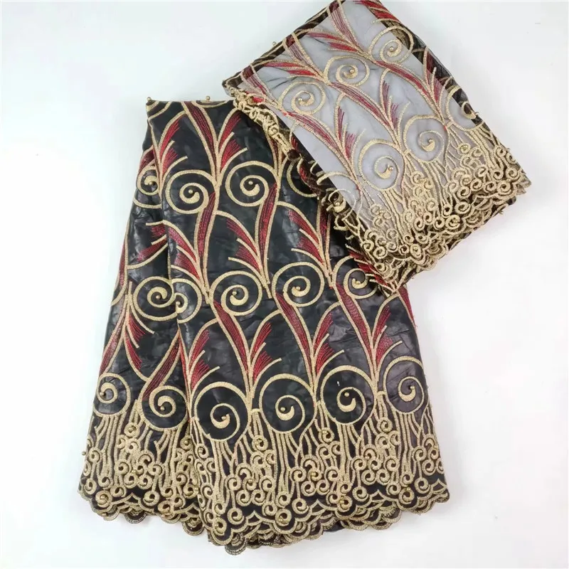 

2018 newest bazin riche getzner latest bazin riche embroidery with guipure lace african high quality beaded bazin lace fabric WH