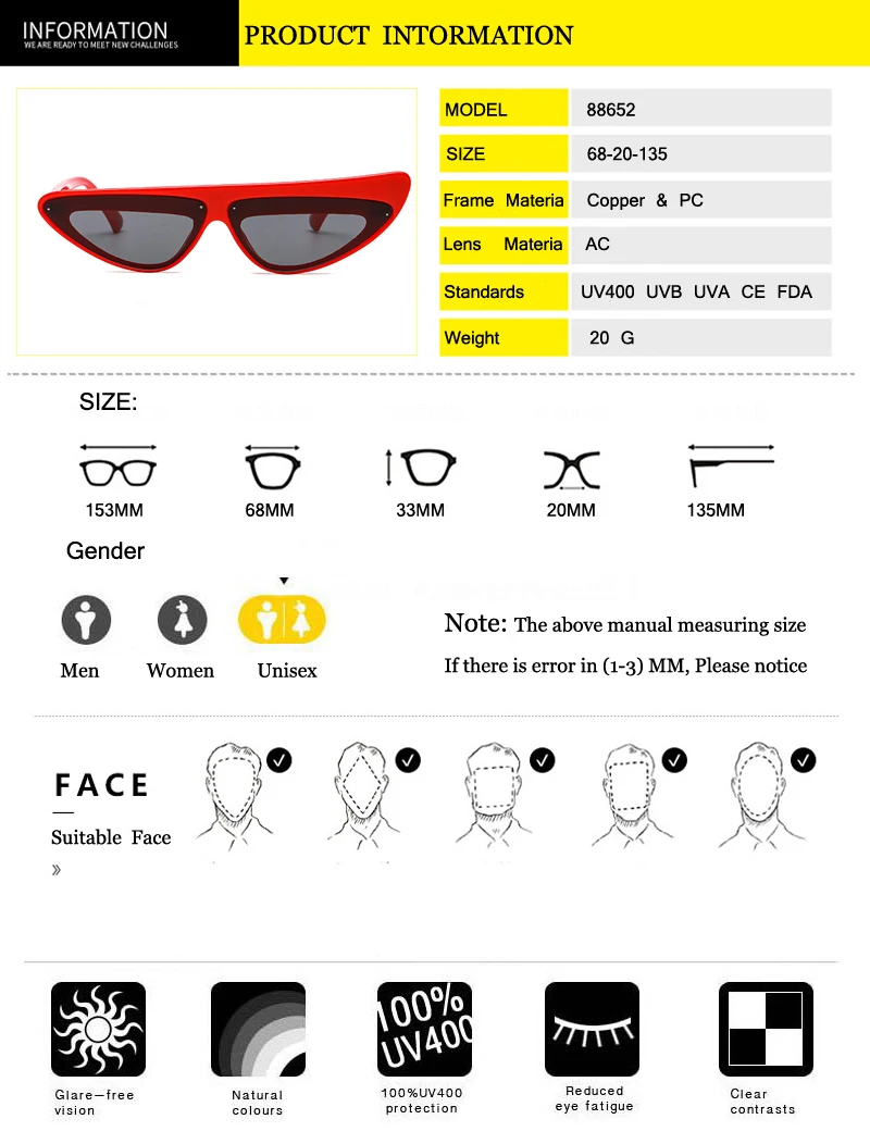 MIZHO узкая рамка Пластиковые градиентные тонированные крошечные солнцезащитные очки для женщин Кошачий глаз Высокое качество UV400 красный хип хоп солнцезащитные очки для женщин