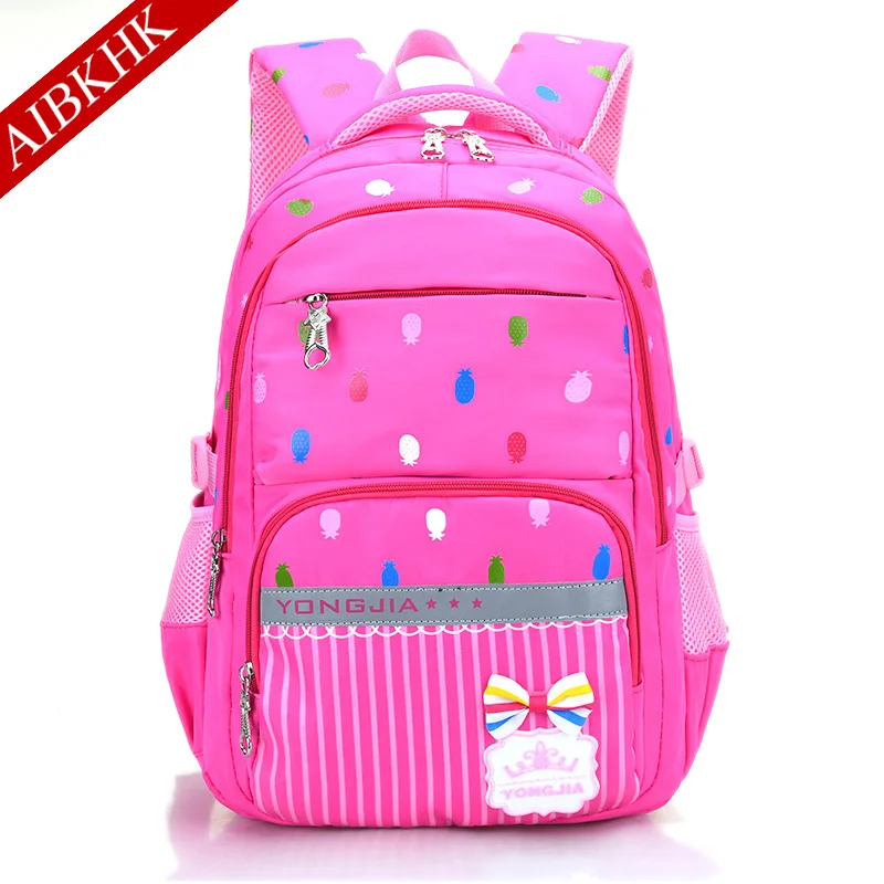 

6-12 year old Girls Orthopedic School Bag Backpack for Girls Children Backpack Schoolbag Mochila Infantil Grade 3-6