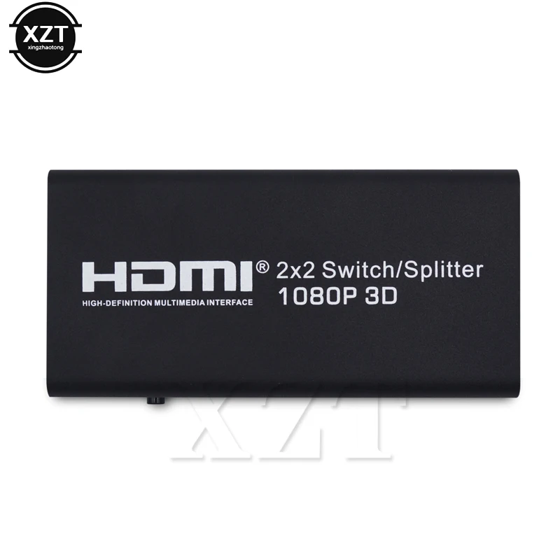 Высокое качество 1PSC 3D HDMI Коммутатор сплиттер Full HD 2x2 переключатель Универсальный