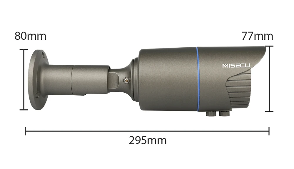 MISECU H.265 16CH POE Комплект 1080 P видеорегистратор реального POE 48 V 2MP 16 шт POE 2,8-12 мм зум Камера модуль ночь Водонепроницаемый P2P IP системы