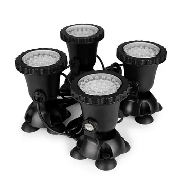 

LED Color Landscaping Spotlights Water Grass Fill Light Pool Lighting Light for Aquarium Fish Tank Pool Water Garden 4Pcs