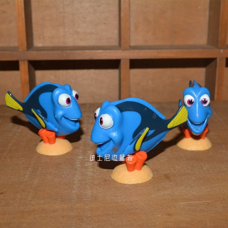 

60pcs/lot 4cm Finding Dory subminiature figure toys Nemo friend's Dory Collection PVC figure Dolls Toy Kids Gifts