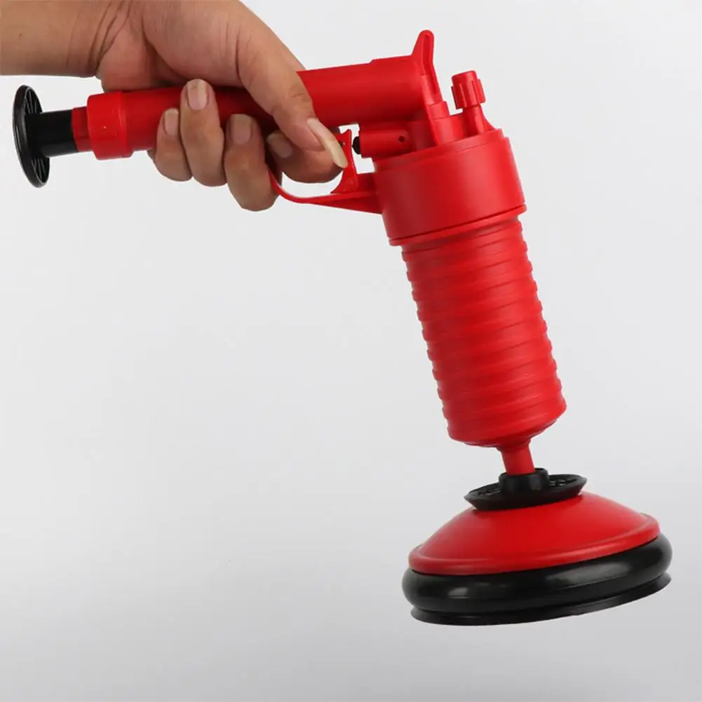 

Home High Pressure Air Drain Blaster Pump Plunger Sink Pipe Clog Remover Toilets Bathroom Kitchen Cleaner Kit