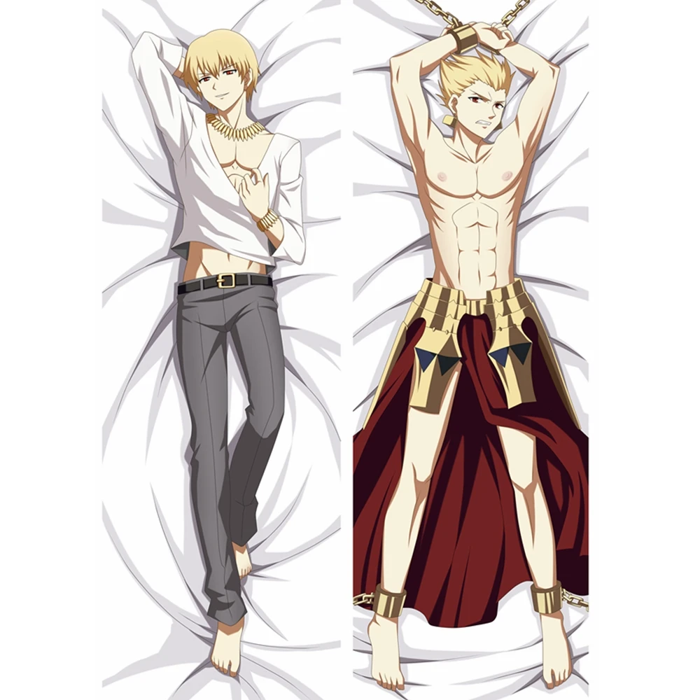 Аниме JK игры Fate Гильгамеш мужской Dakimakura тела подушку Чехол Hug Подушка Чехол FGO домашний декор