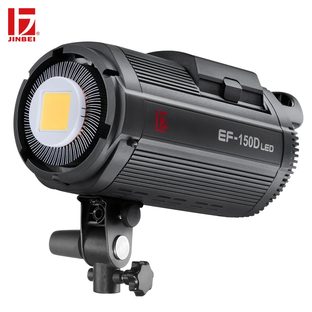 

JINBEI EF-150D 150W Battery Powered LED Video Light Kit 5500K DC Continuous Output Dimmable Photography Lamp Bowens Mount