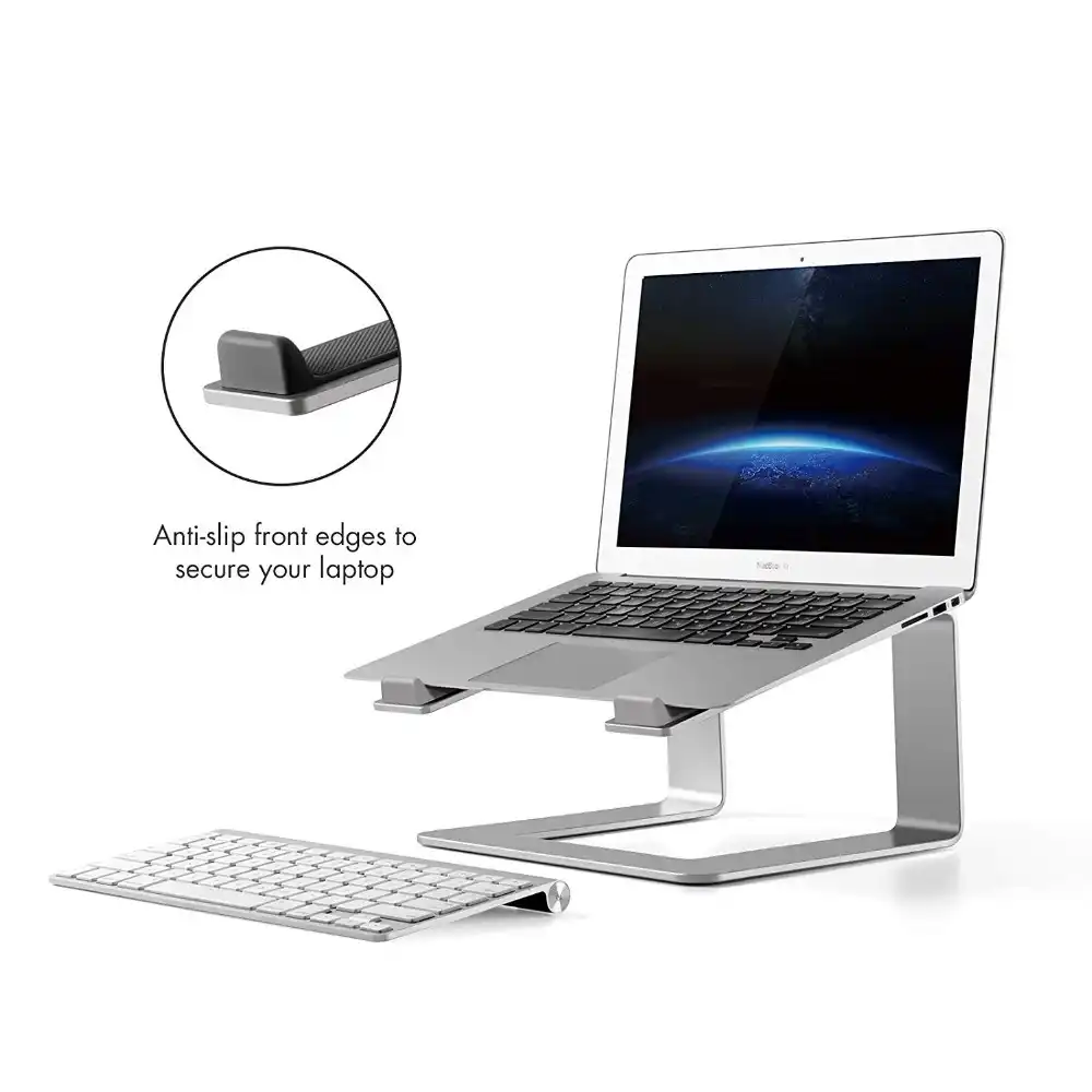 Universal Laptop Stand Desk Elevator Holder Laptop Riser Aluminum