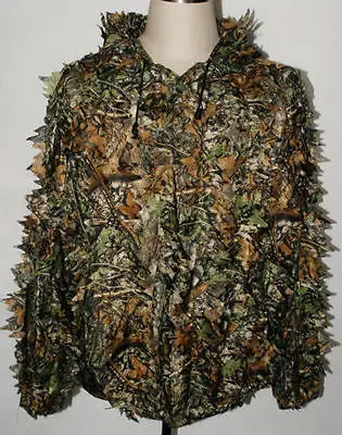 Realtree камуфляж охота лист сетка Ghillie костюм куртка и брюки-MH010