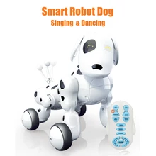 Умный интеллектуальный RC робот питомец собака Танцы Пение танец милый прекрасный электронная игрушка питомец подарок на день рождения для детей