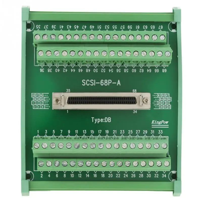 1 шт. клеммные блоки SCSI68 68 pin|Терминалы| |