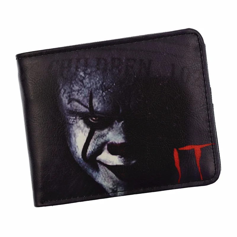Короткий бумажник с карманом для монет из фильма Stephen King's IT 2017 | Багаж и сумки