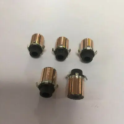 

5pcs 3.175 x 7.6 x 10.5mm 5P Teeth Copper Bars Electric Motor Commutator