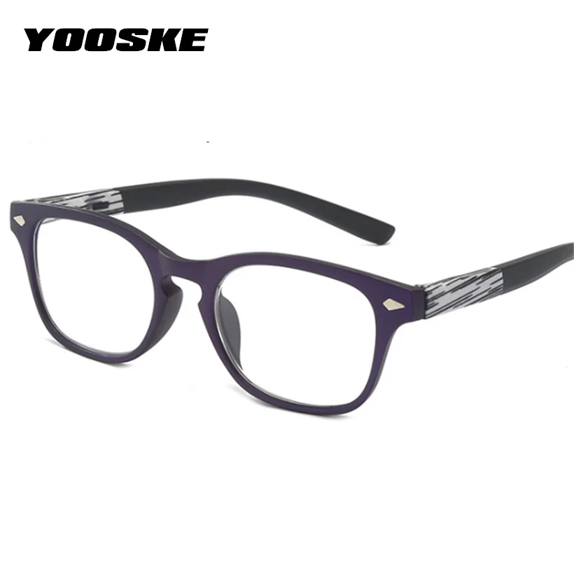 YOOSKE Fashion Women Men Retro Full Frame Reading Glasses HD lens Presbyopia Glasses Hyperopia Eyewear+1.0 1.5 2.0 2.5 3.0 3.5
