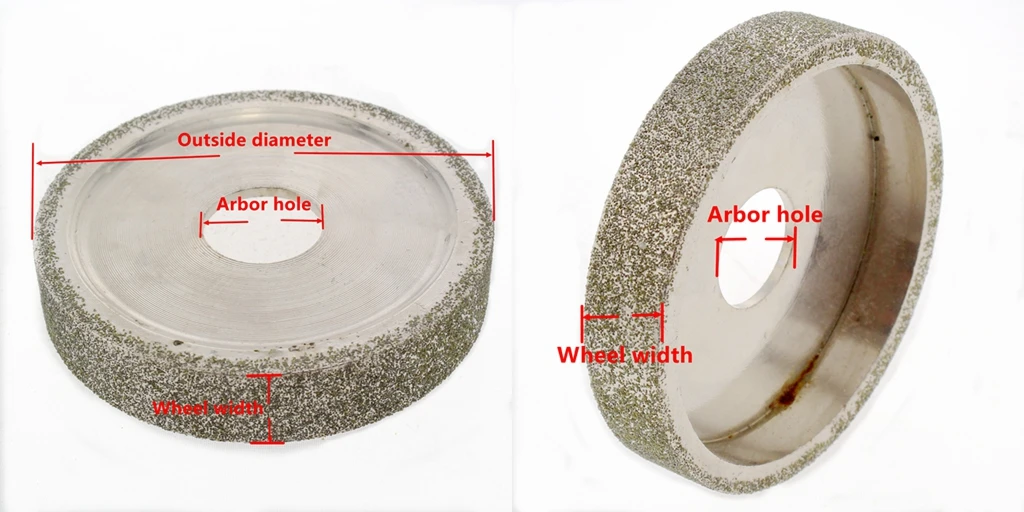 3 "дюймовый lapidary Гальваническое Алмазное Шлифование колеса для угловая шлифовальная машина грит 80 ILOVETOOL