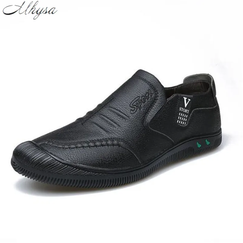Mhysa 2019 new classic men's comfortable fashion casual shoes Loafers men's spring autumn high quality shoes flat shoes L314