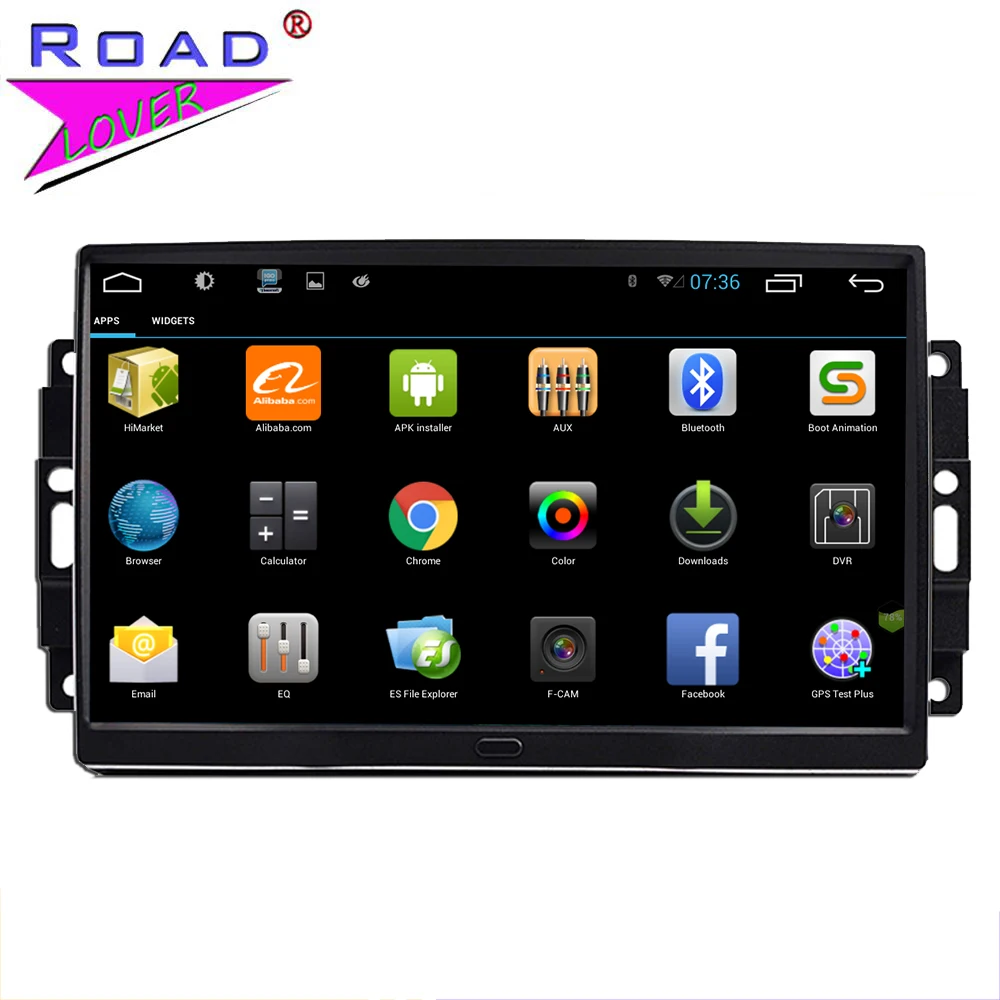 Cheap 2 Din Android 8.1 Car Media Player GPS Navigation For Jeep Grand Cherokee Patriot Dodge Charger Chrysler 300C Car Stereo Player 2