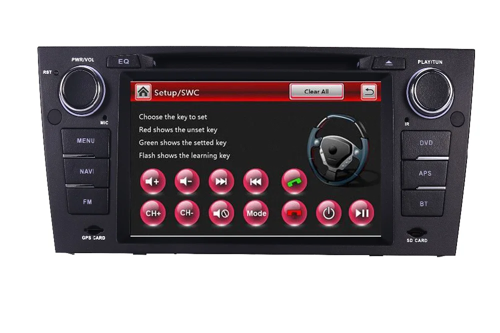 Excellent Capacitive 7"Touch Screen car gps navigation for bmw e90 E91 E92 GPS 3G Bluetooth Radio USB SD Steering wheel Free map Camera 12