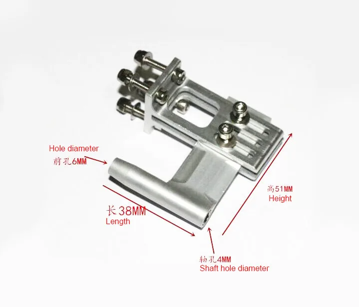 Free Shipping Ajustable Metal Propeller Shaft bracket holder stern shaft Mount fixing spare parts for RC Boat Model CAT | Игрушки и