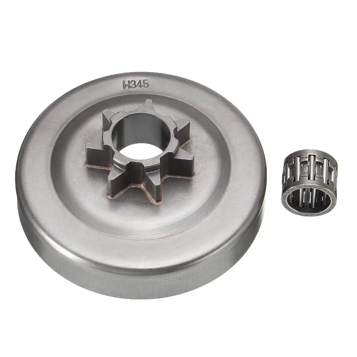 

Clutch Drum Sprocket Washer E-Clip Kit Chainsaw For 350 31 340 345 346XP 350 445 450 450E .325 pitch Chainsaw Sprocket