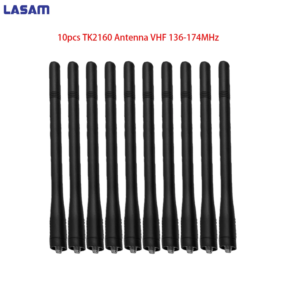 

LASAM 10PCS TK2160 imitation VHF radio antennas, handheld radio antenna for female connector TK2170,TK-2100, TK-2140,TK-2160