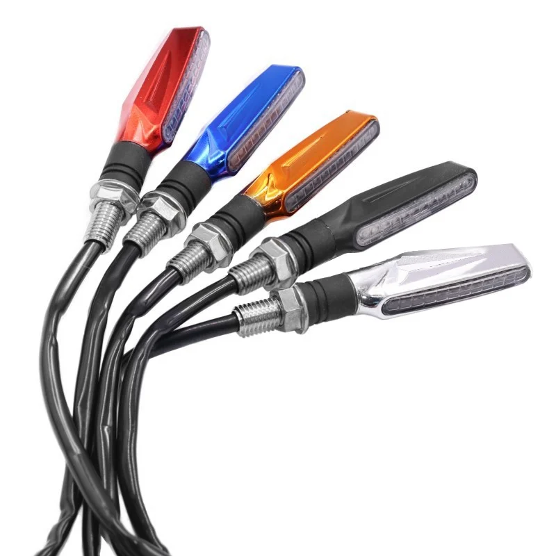 

12V 12 LED Bulbs Universal For Motorcycle Motorbike Scooter Turn Signal Lights Turning Indicators