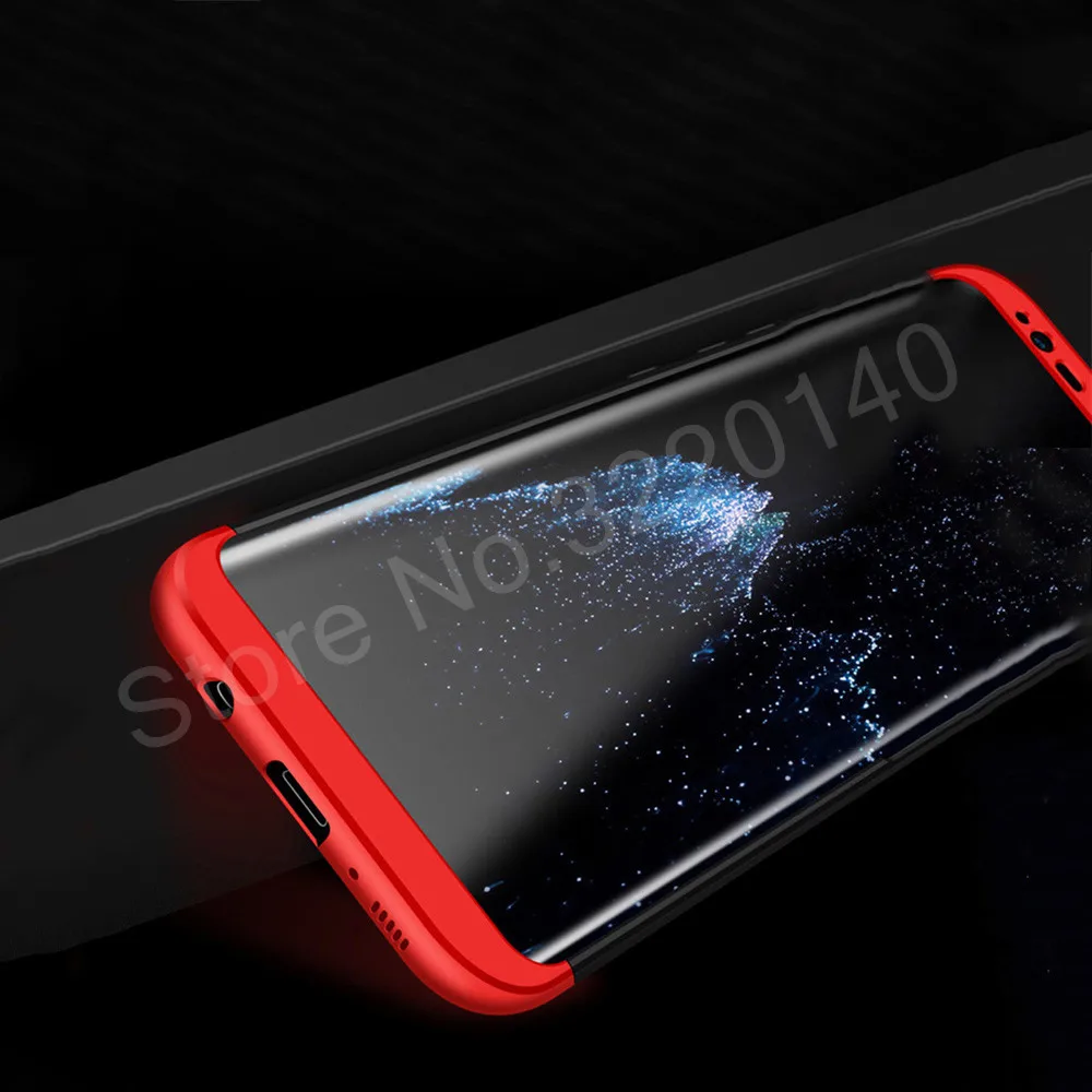 360 Full Body Hard Back Protection Cover cases For Samsung Galaxy S8 Plus S6 S7 Edge Case Luxury Scrub For Samsung Galaxy Note 84