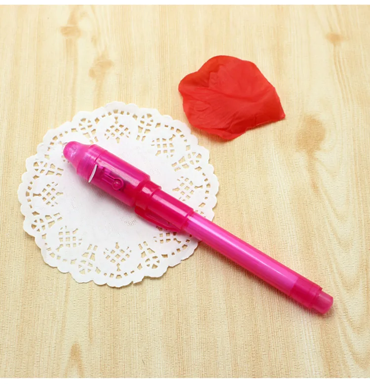 7pcslot Invisible Ink Pen Creative Magic UV invisible Light Pen Safety Funny Marker Pens For School Office Drawing Novelty Item (5)
