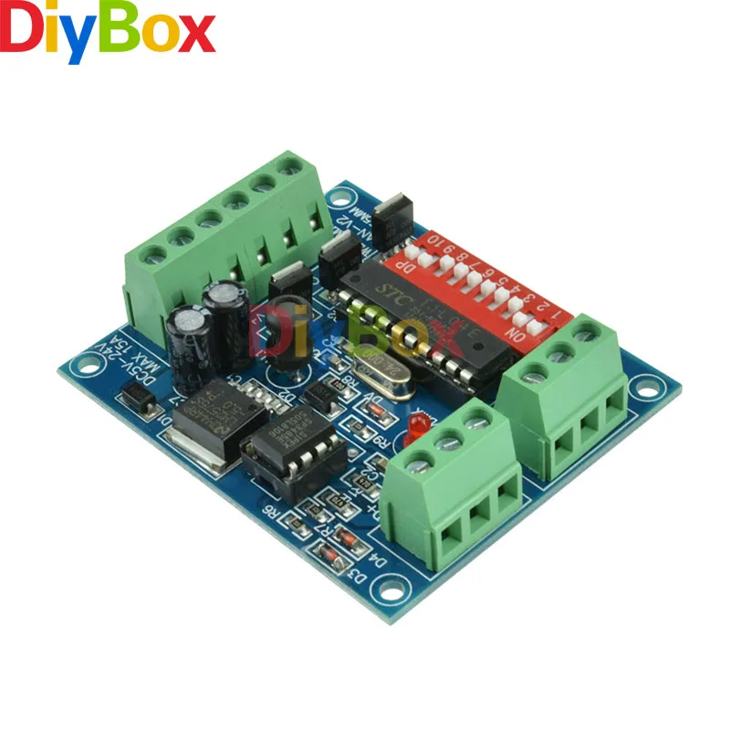 

3CH Channel DMX512 Decoder 15A RGBW Controller led lighting CMOS Output stage Dj