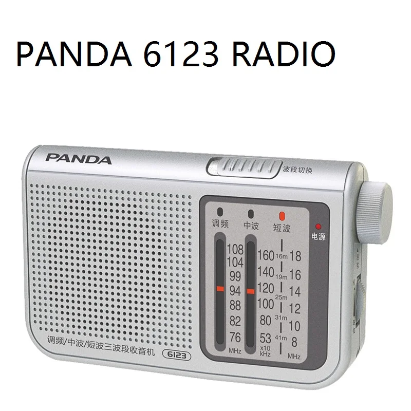 

PANDA 6123 Three Band Radio portable radio multiband a manual search Semiconductor RADIO