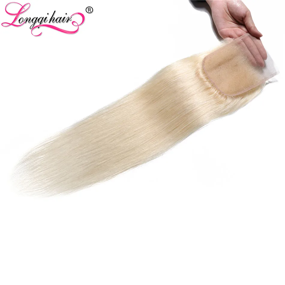 Blonde Straight Lace closure (6)