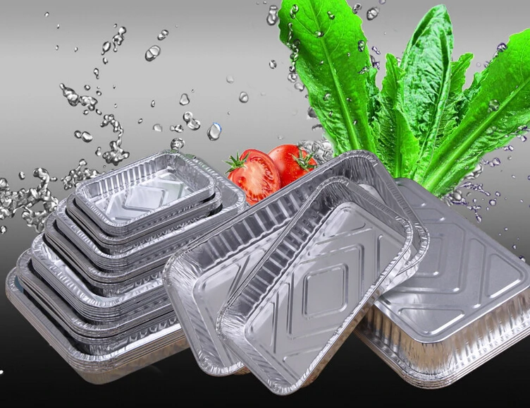 One time tinfoil grill Baking oven,GaiaBBQ A57,Aluminum foil box take