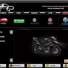 7в1 мотоциклетный сканер для YAMAHA, SYM, для SUZUKI, HTF, PGO и для HONDA KYMCO инструмент диагностики двигателя 2 года гарантии
